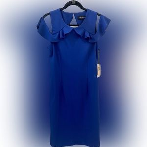 Ivanka Trump cold shoulder cocktail dress